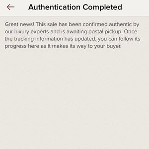 POSH AUTHENTICATION CONFIRMED